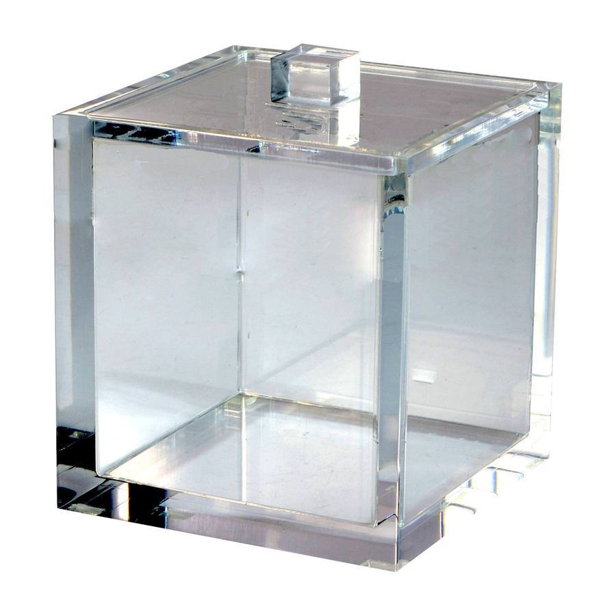 Ice Clear Lucite Bath Accessories by Mike + Ally