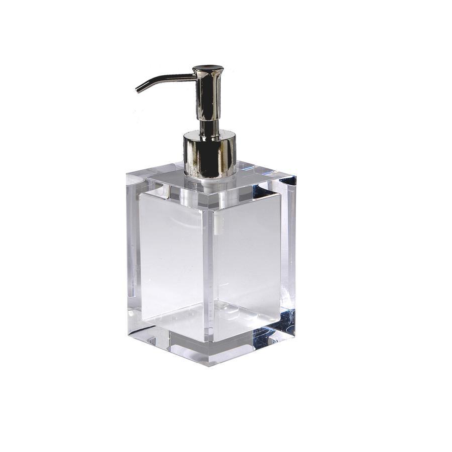 Ice Clear Lucite Bath Accessories by Mike + Ally