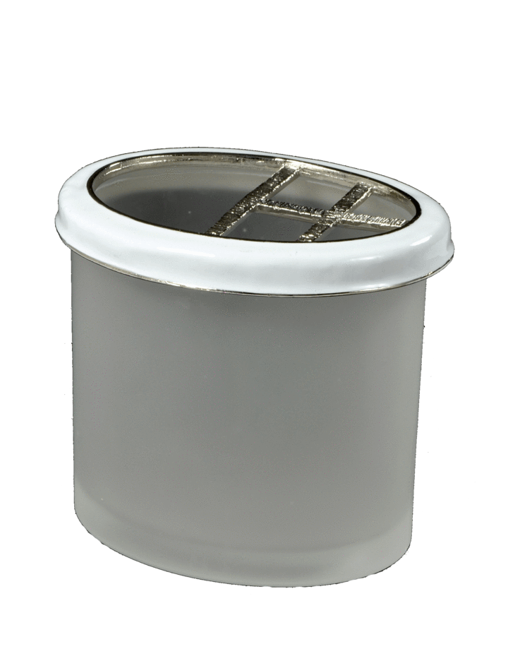 Essentials Basic Enamel Bath Accessories by Mike + Ally