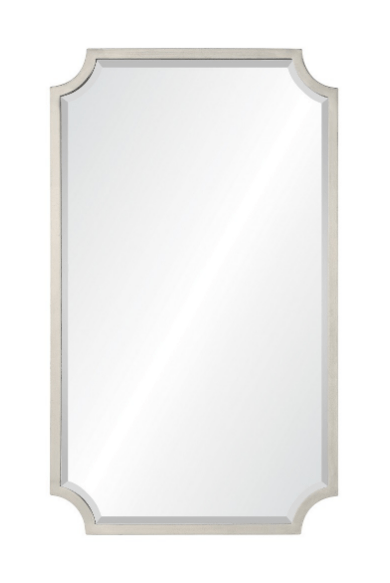 Antiqued Silver Leaf Mirror by Mirror Home