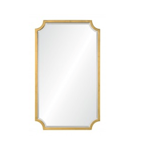 Burnished Gold Leaf Mirror by Mirror Home