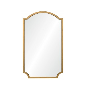 Distressed Gold Leaf Mirror by Mirror Home