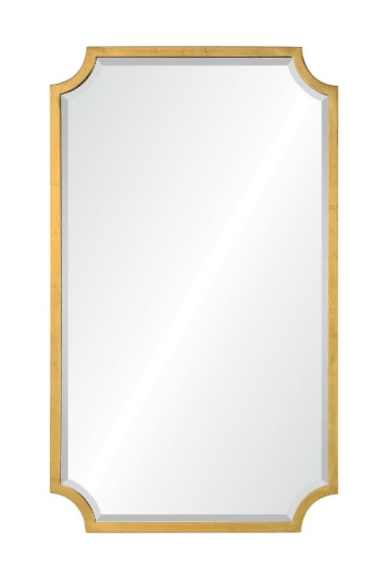 Burnished Gold Leaf Mirror by Mirror Home