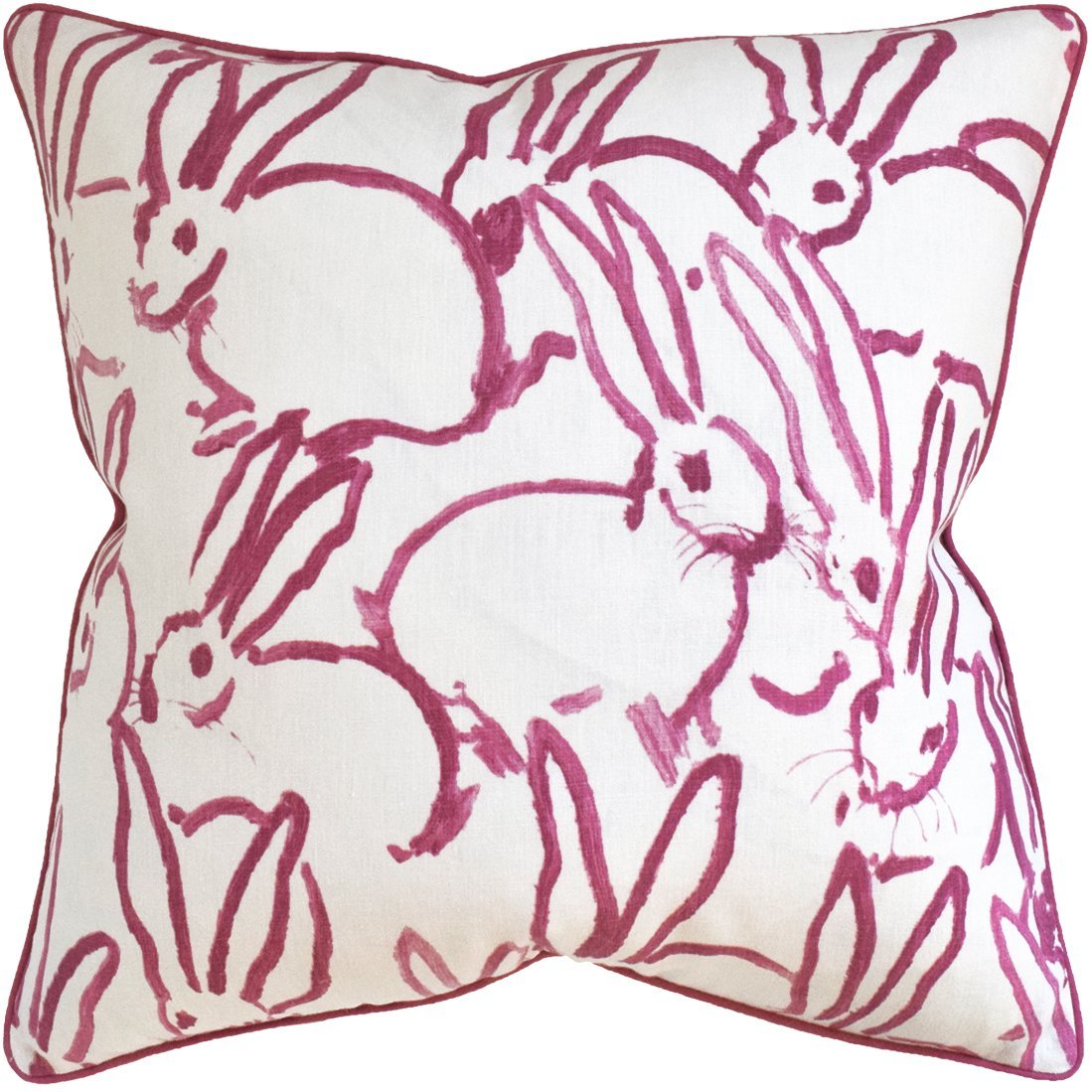 Hutch Pink Pillow by Ryan Studio
