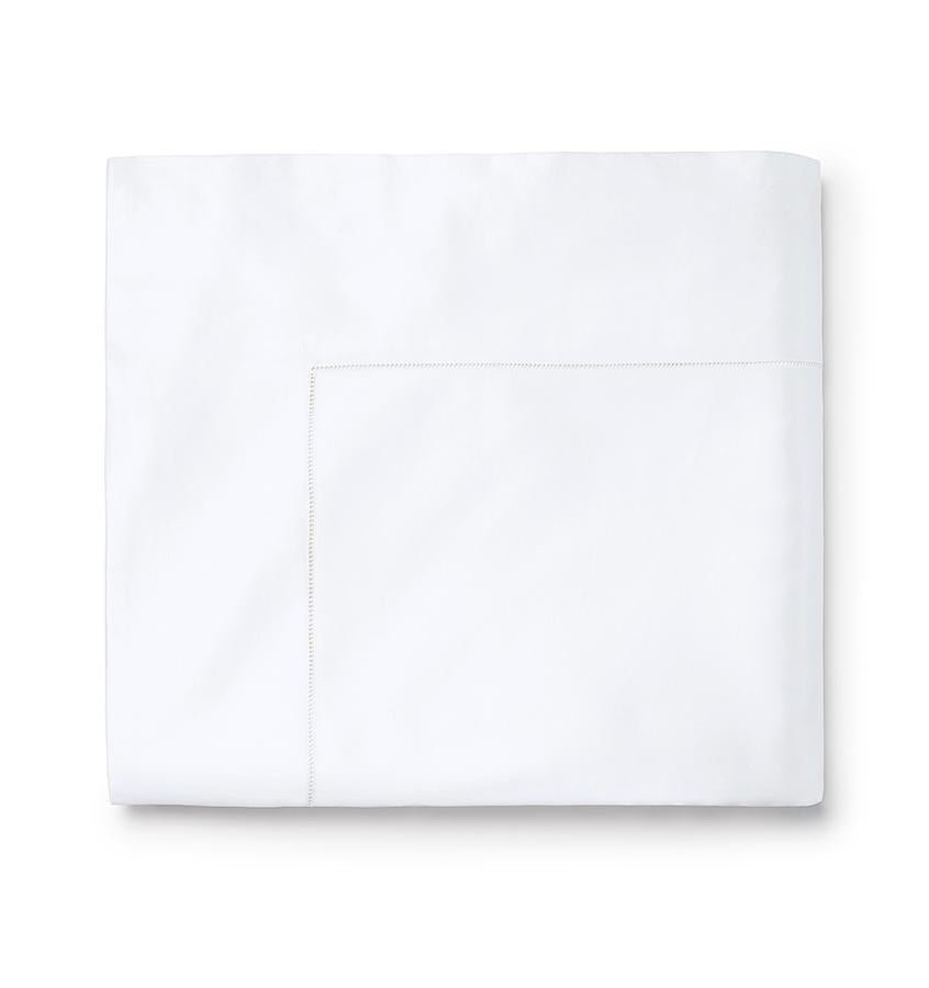 Giza 45 White Sateen Sheet Set by Sferra