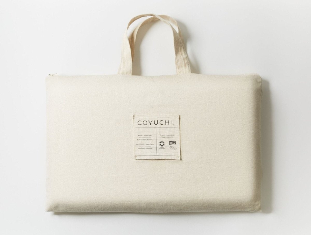 Organic Latex Molded Pillows by Coyuchi