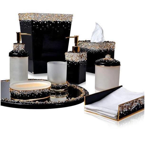 Duchess Ebony Bath Accessories by Mike + Ally