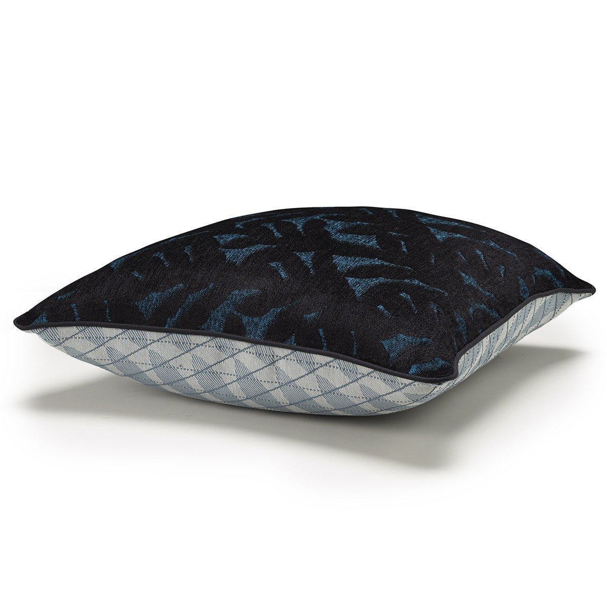 Empreintes Lagoon Pillow Covers by Le Jacquard Français
