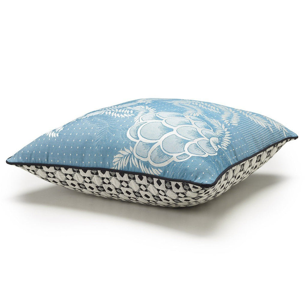 Canevas Lagoon Pillow Covers by Le Jacquard Français