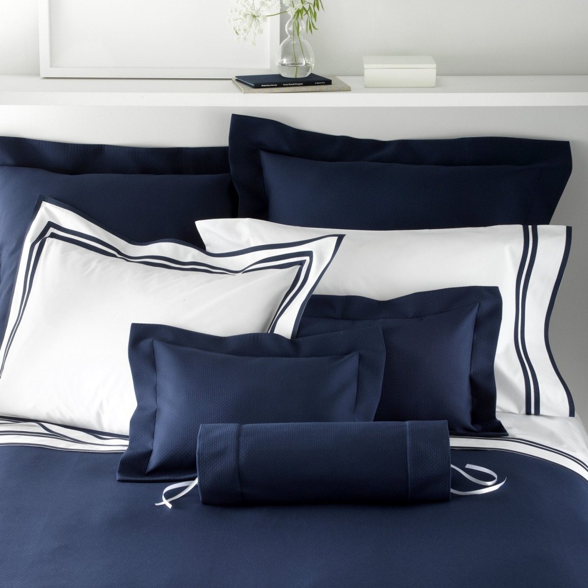 Elliot Pique Bedding by Matouk