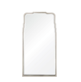 Antiqued Silver Leaf Iron Mirror by Mirror Home