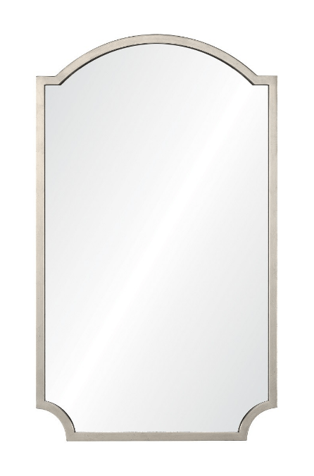 Antiqued Silver Leaf Mirror by Mirror Home