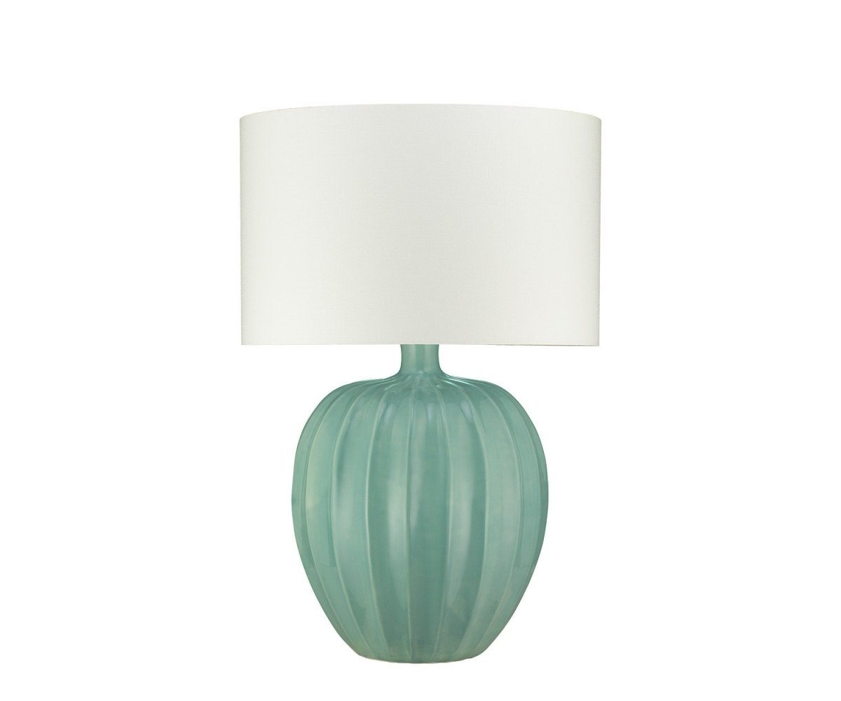 Kristiana Duck Egg Table Lamp by William Yeoward