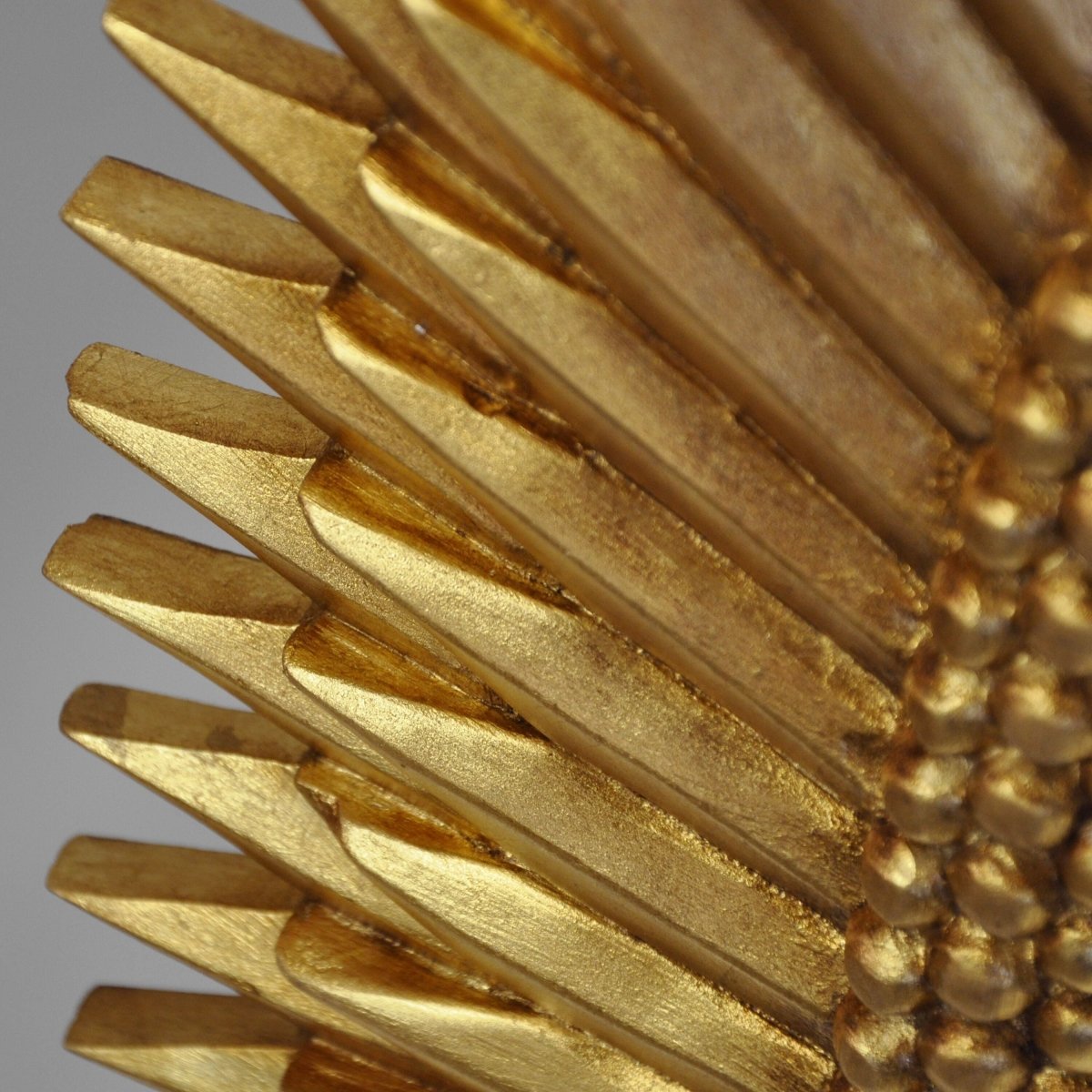 Rita Gold Oval Mirror by Worlds Away