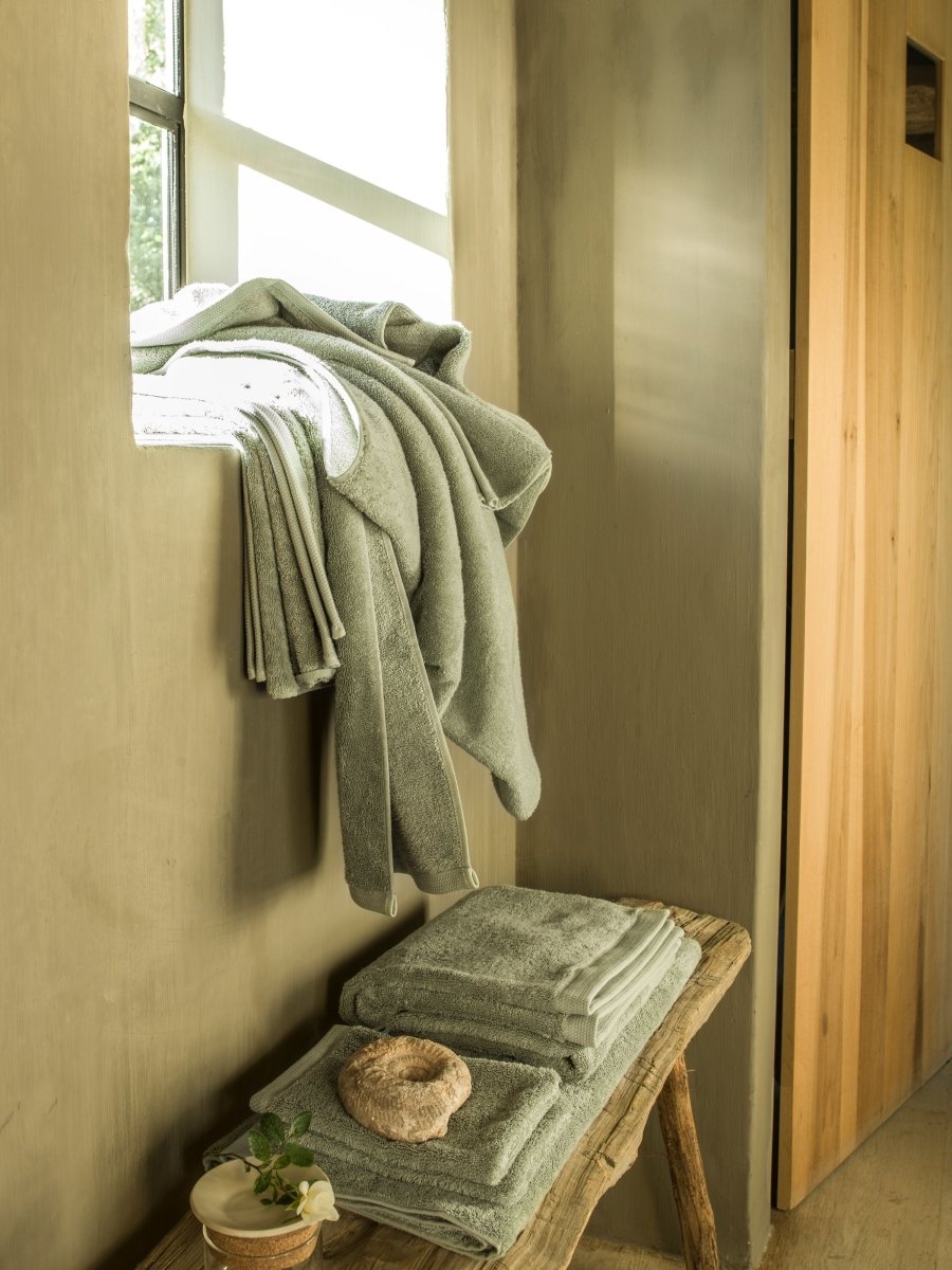 Essentiel Eucalyptus Bath Towels by Alexandre Turpault