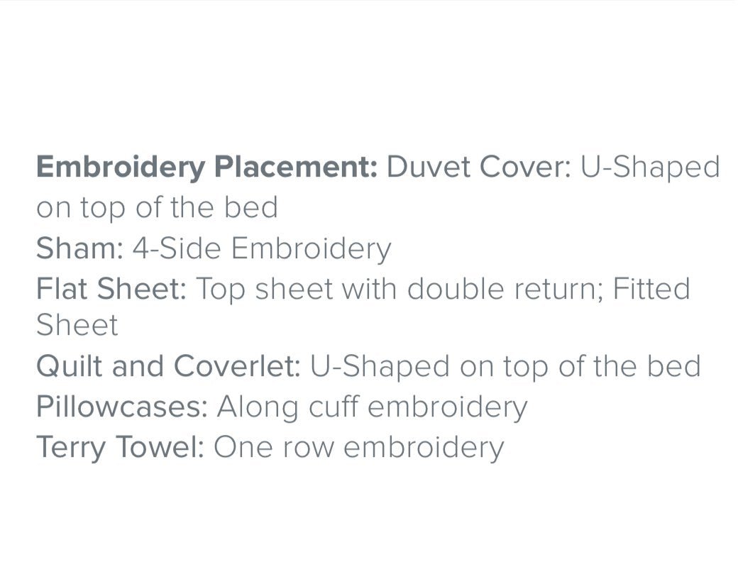 Monica Embroidery Bedding by Dea Linens