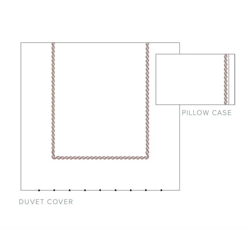 Monica Embroidery Bedding by Dea Linens