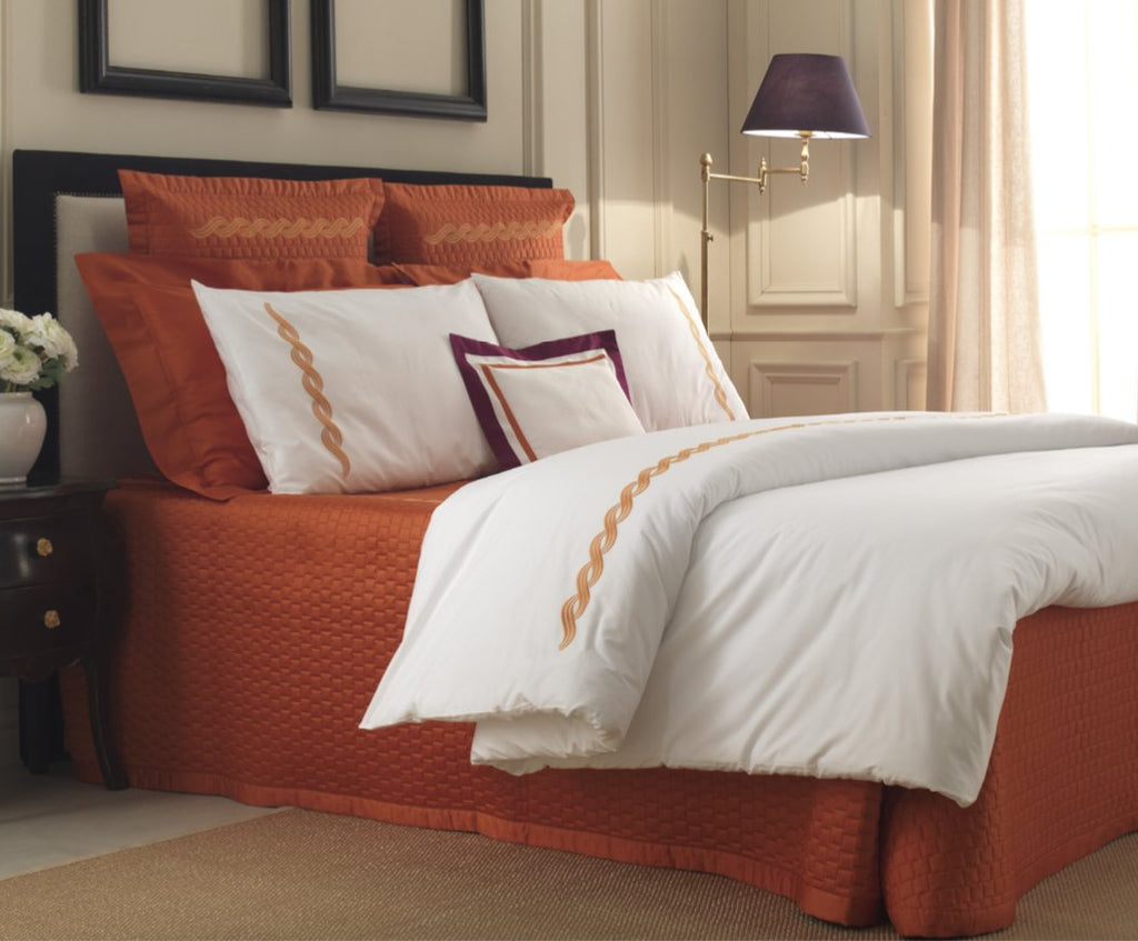 Monica Embroidery Bedding by Dea Linens