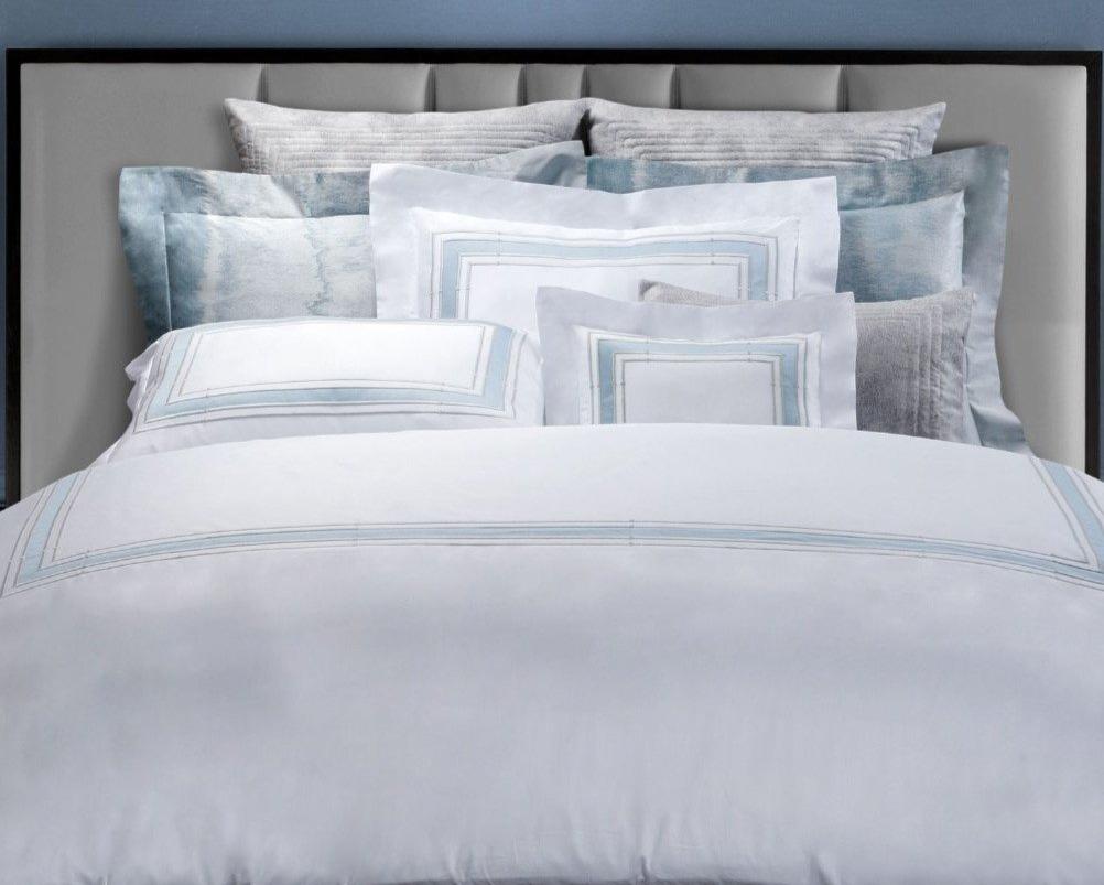 Parallele Embroidery Bedding by Dea Linens