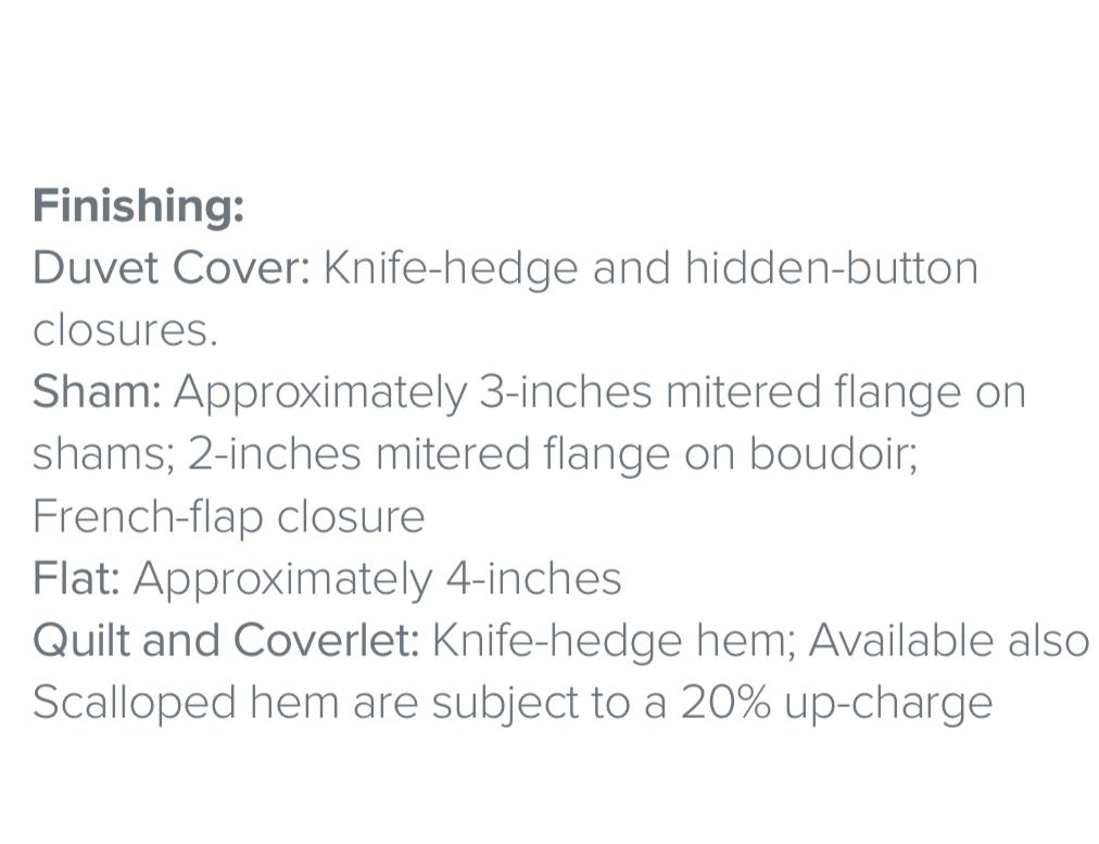 Selvaggia Embroidery Bedding by Dea Linens