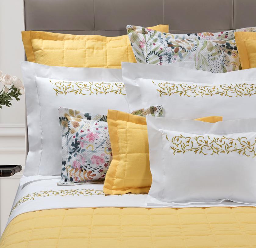 Selvaggia Embroidery Bedding by Dea Linens