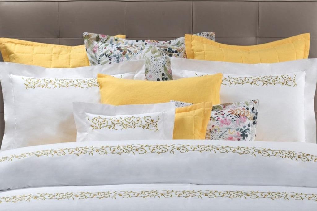 Selvaggia Embroidery Bedding by Dea Linens