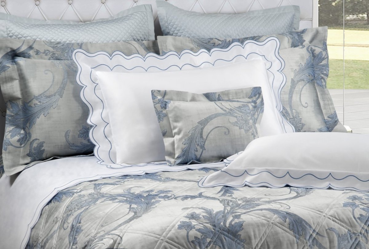 St. Malò Embroidery Bedding by Dea Linens