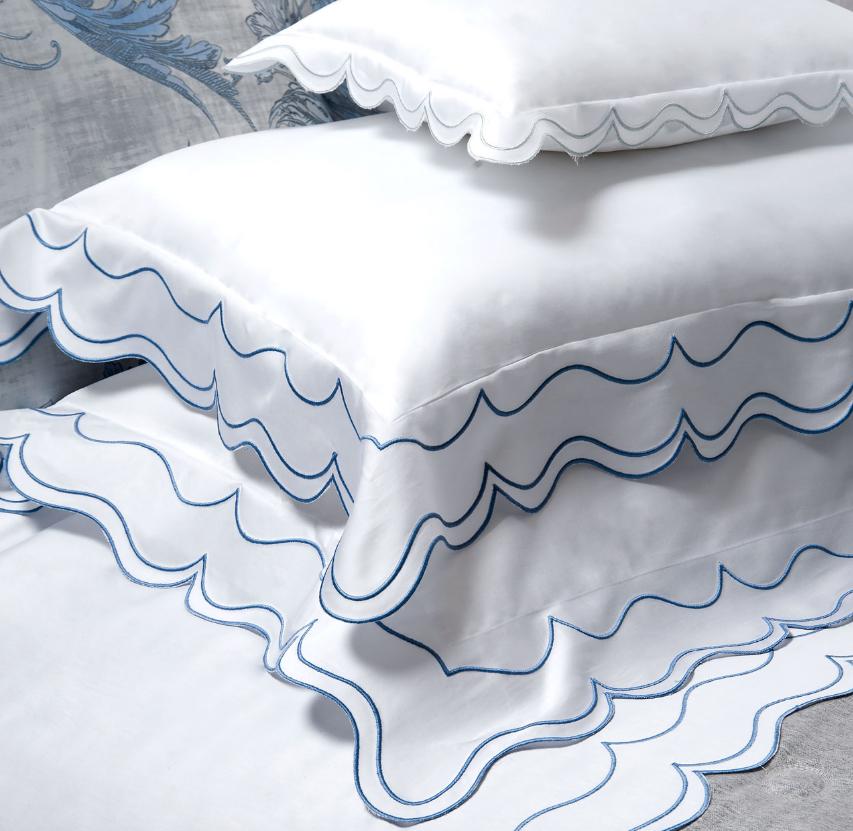 St. Malò Embroidery Bedding by Dea Linens