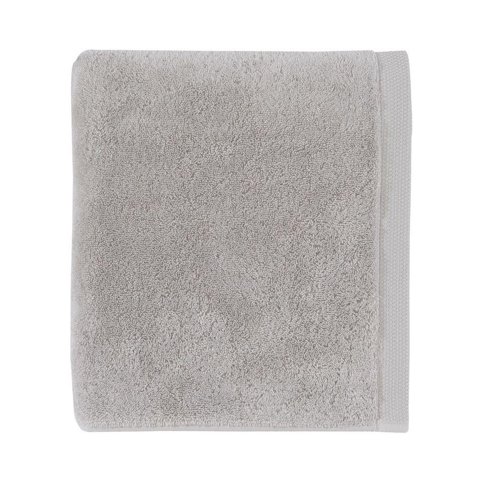 Essentiel Light Grey Bath Towels by Alexandre Turpault