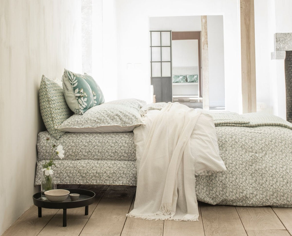 Feuilles d'Ikat Bedding by Alexandre Turpault