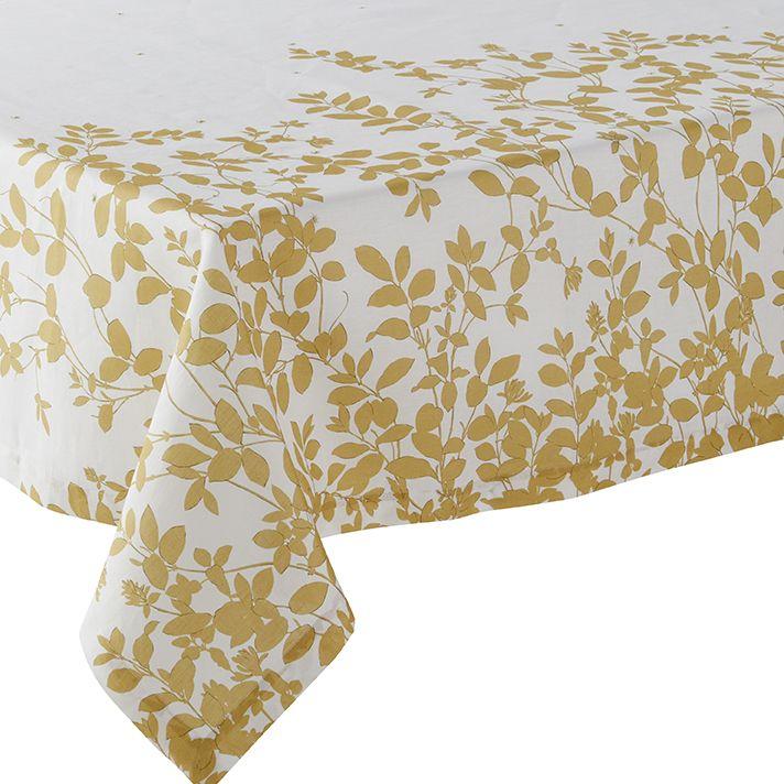 Sublime Gold Tablecloth by Alexandre Turpault