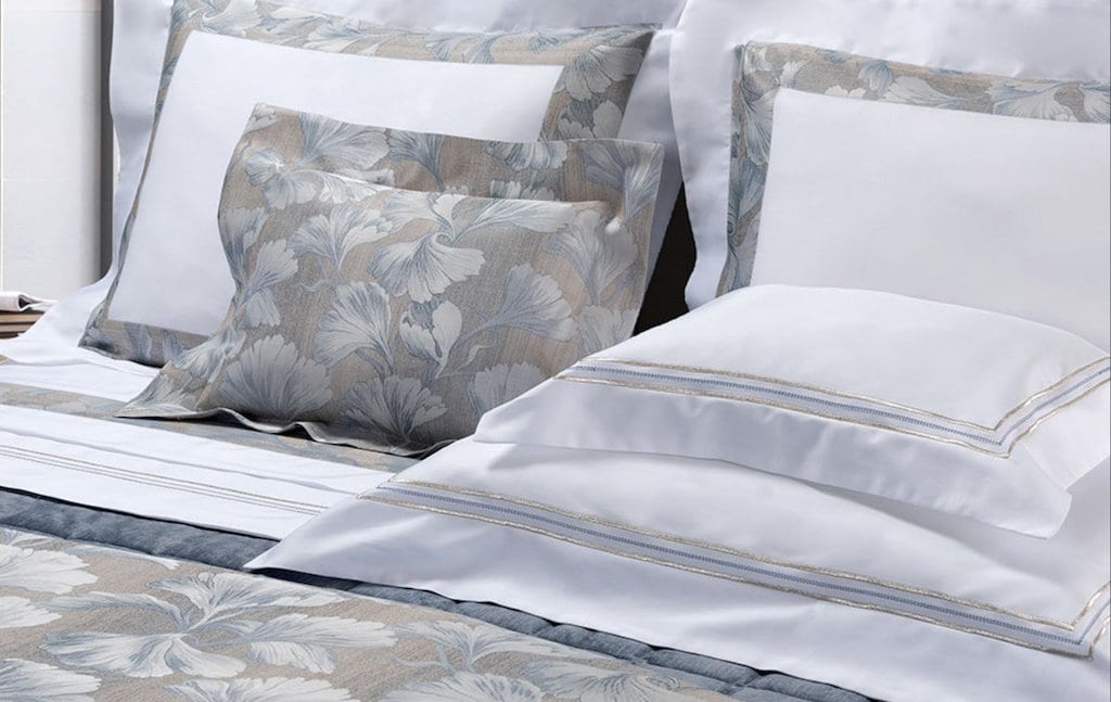 Mark Embroidery Bedding by Dea Linens