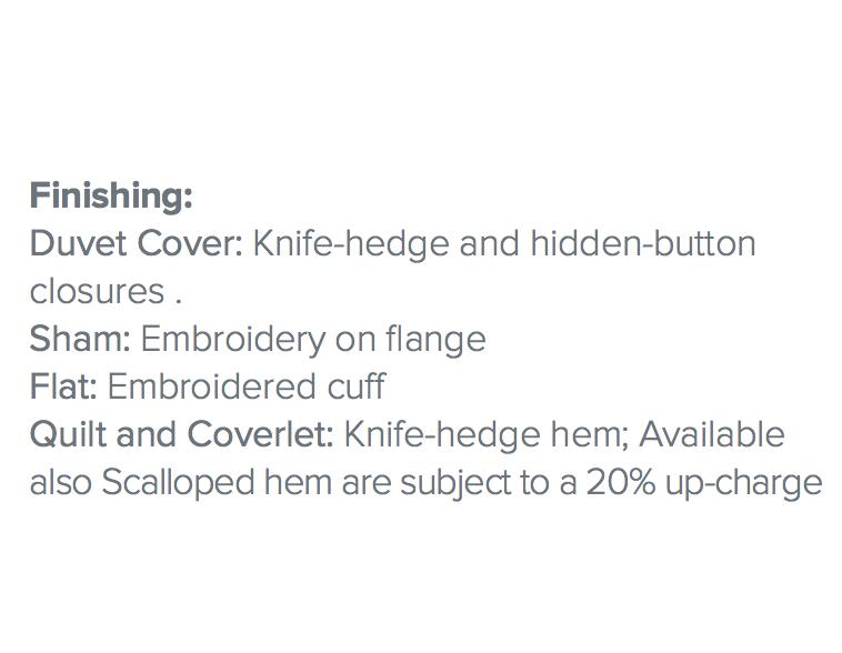 Musica Embroidery Bedding by Dea Linens