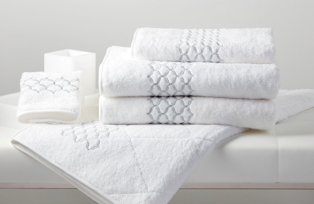 Novella Embroidered Bath Towels by Dea Linens