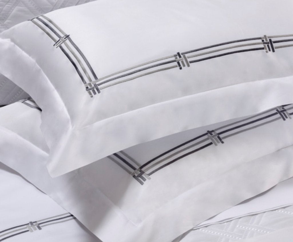 Panama Embroidery Bedding by Dea Linens