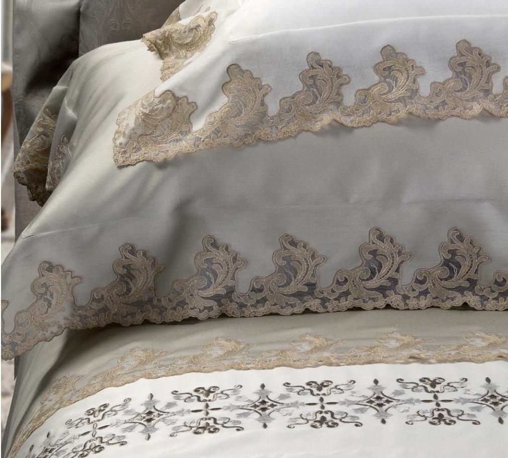 Vanessa Embroidery Bedding by Dea Linens