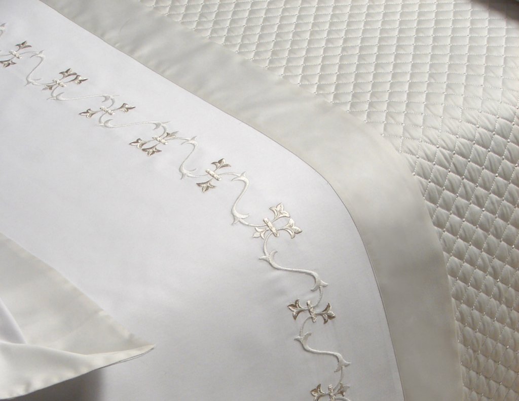 Vicky Embroidery Bedding by Dea Linens