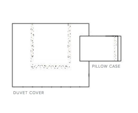 Vicky Embroidery Bedding by Dea Linens