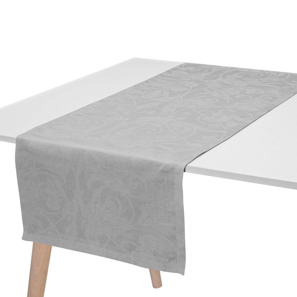 Tivoli Pearl Table Linens by Le Jacquard Français