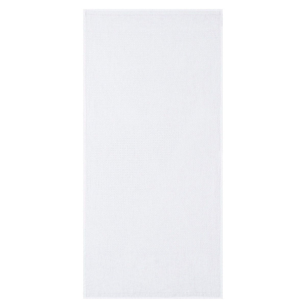 Lula White Linen Towels by Le Jacquard Français