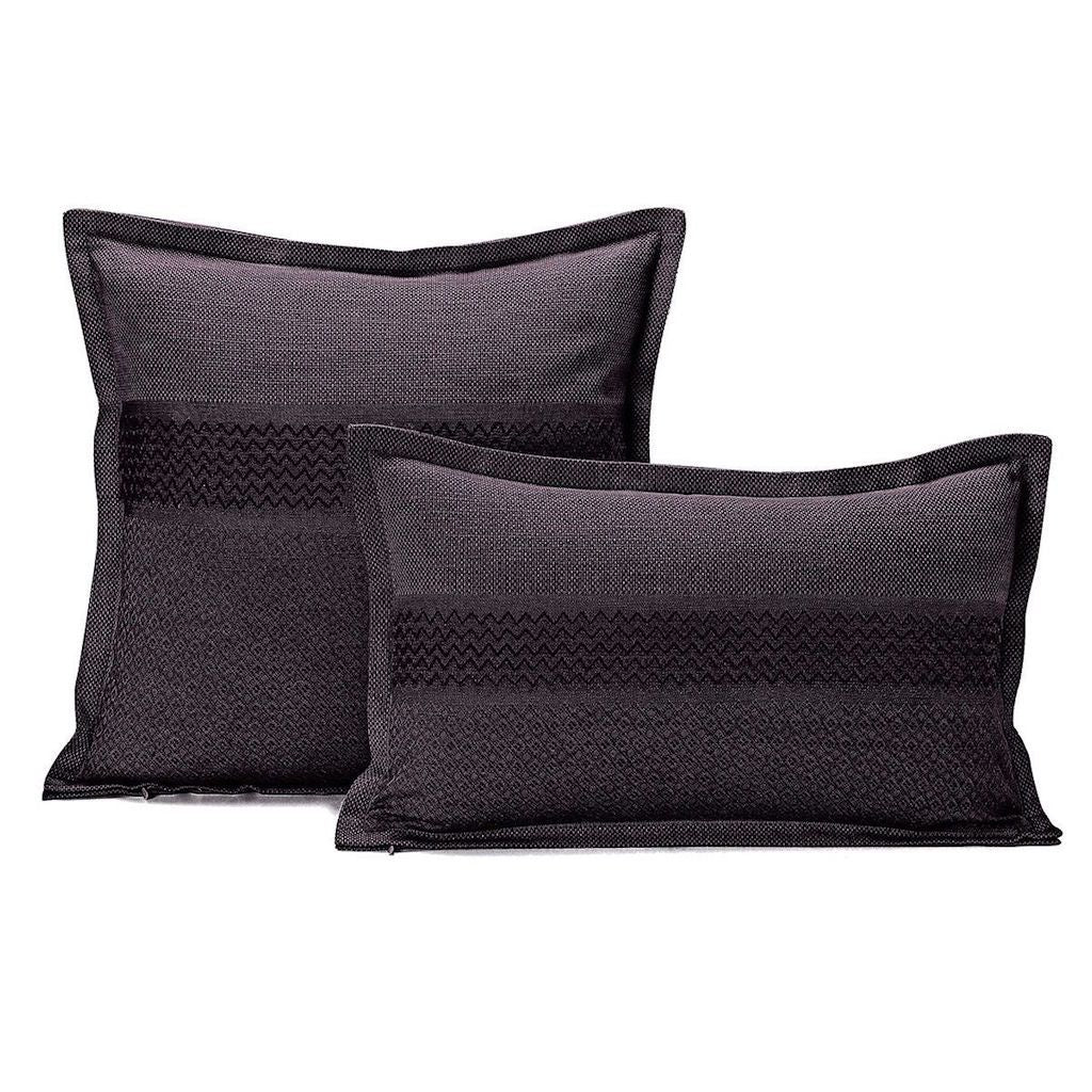 Slow Life Carbon Pillow by Le Jacquard Français