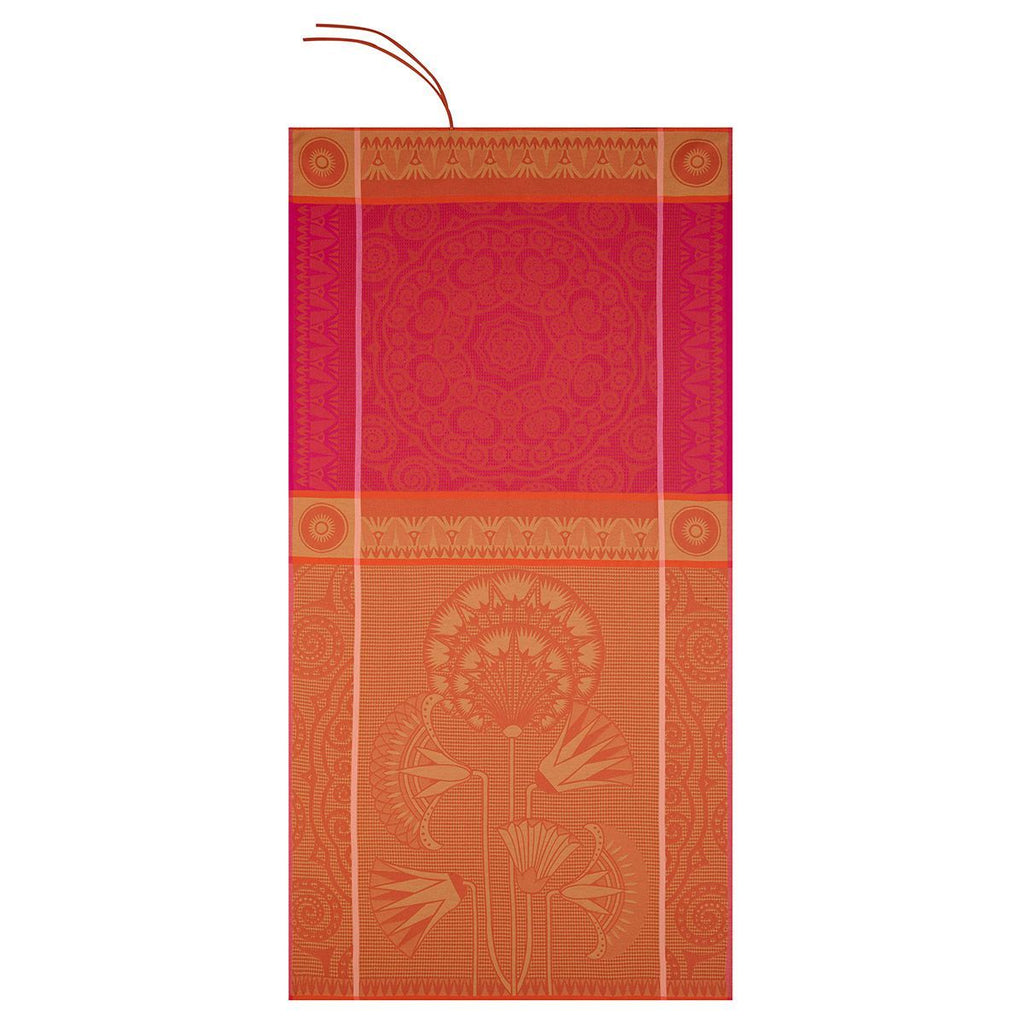 Holi Orchid Beach Towel by Le Jacquard Français