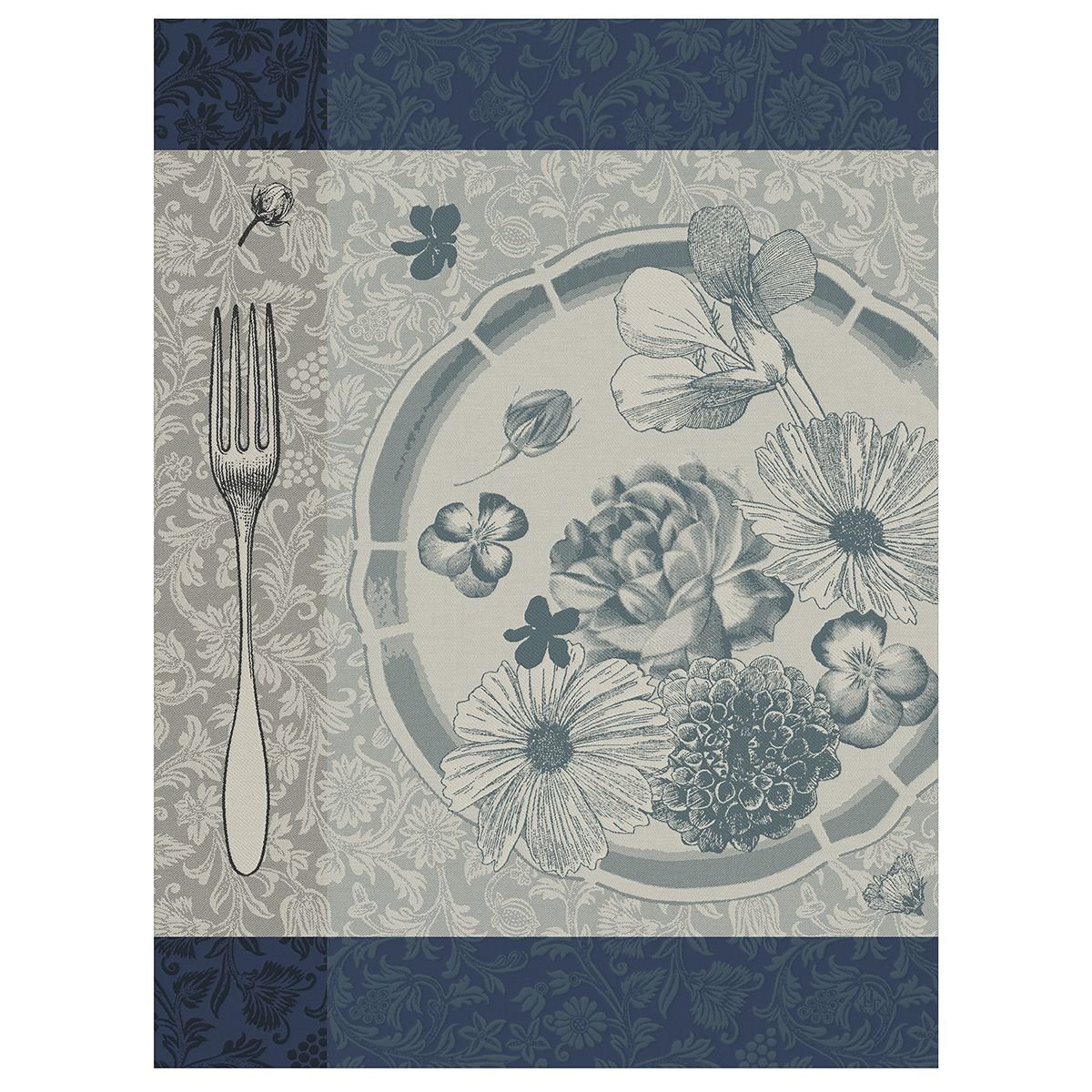 Fleurs À Croquer Stamen Tea Towels by Le Jacquard Français