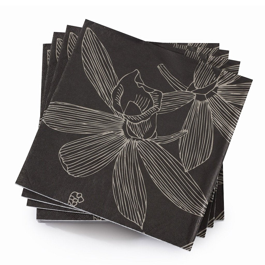 Slow Life Paper Napkins by Le Jacquard Français