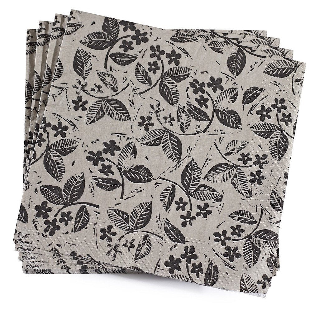Slow Life Paper Napkins by Le Jacquard Français