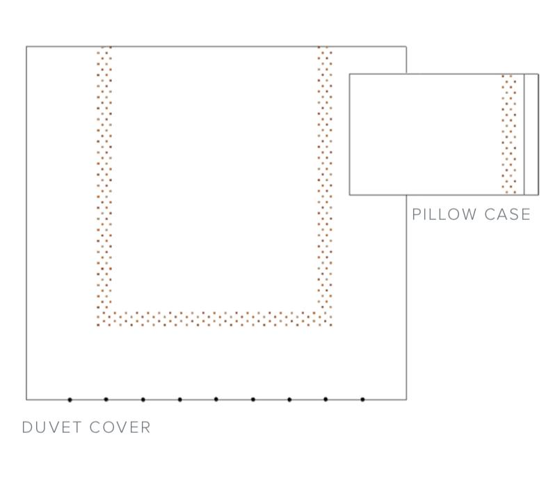 Minerva Embroidery Bedding by Dea Linens