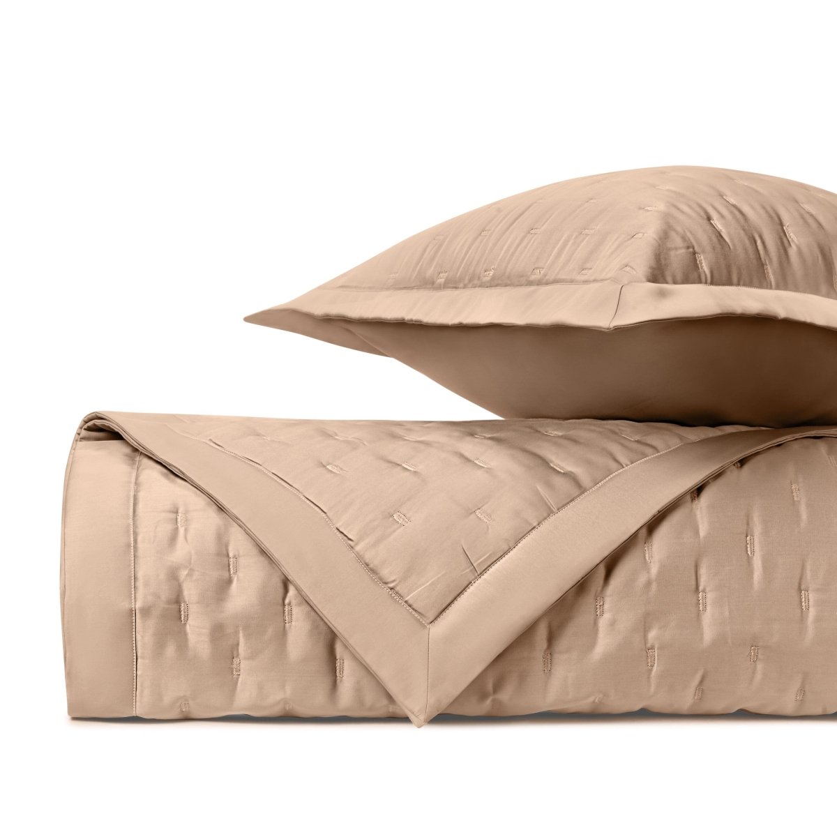 Fil Coupe Quilted Blush by Home Treasures