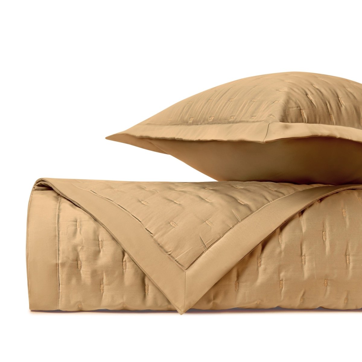 Fil Coupe Quilted Gold by Home Treasures