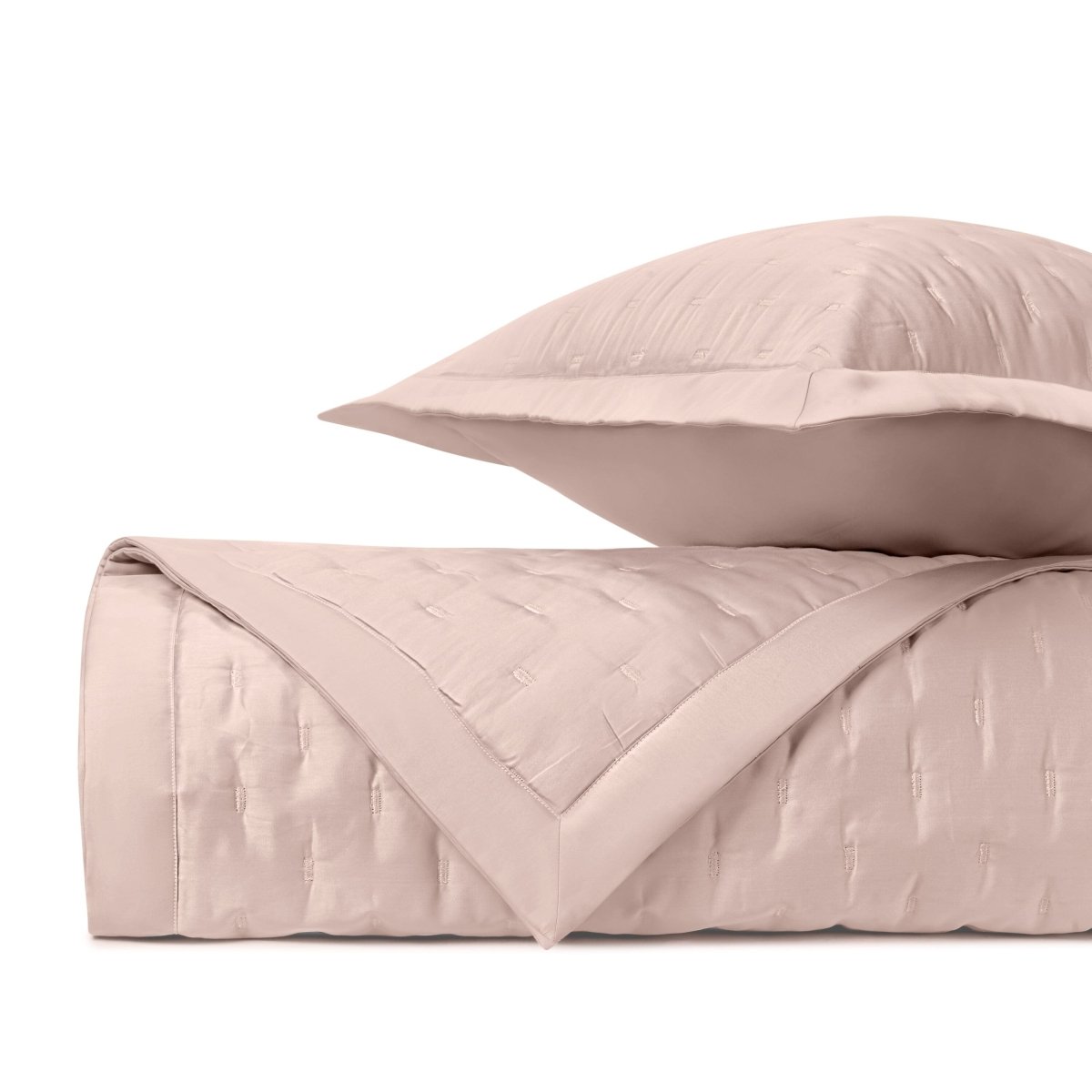 Fil Coupe Quilted Light Pink by Home Treasures