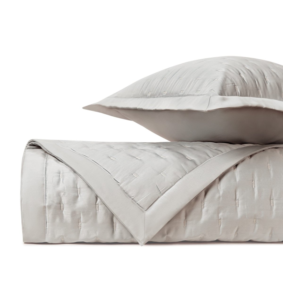Fil Coupe Quilted Oyster by Home Treasures